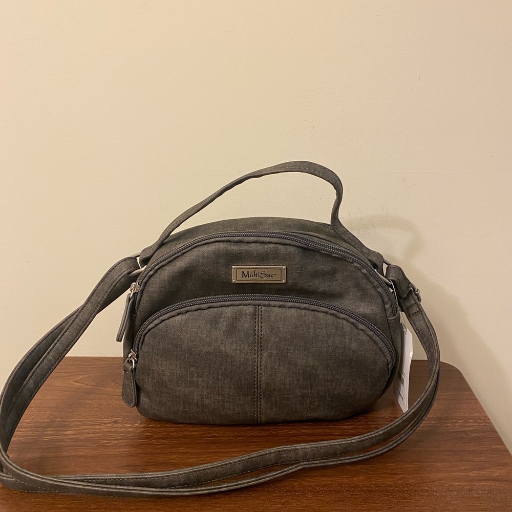 Multisac Black Crossbody Bag